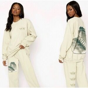 Boys Lie Rare David Jones My Favorite Lies Crewneck OS Pullover Oversized